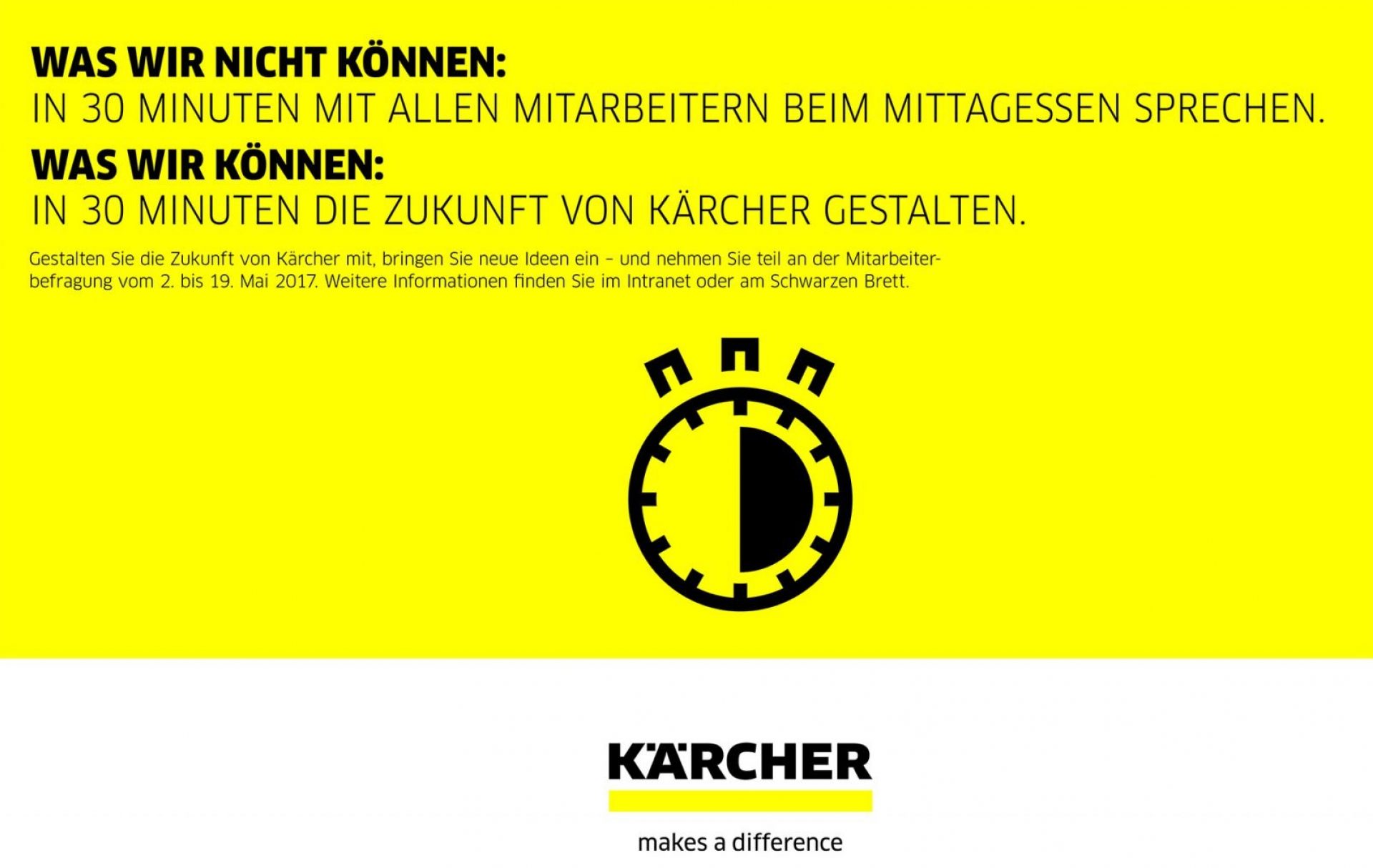 30 minutes for Kärcher
