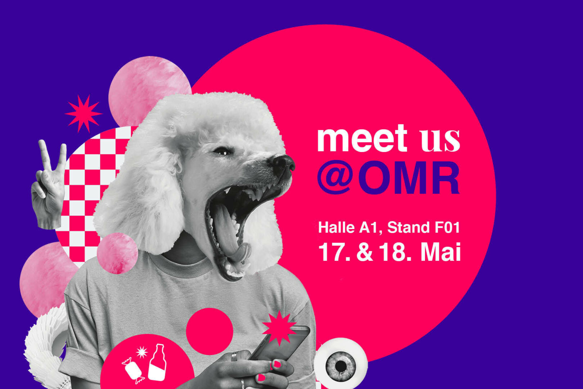 meet fischerAppelt @OMR am 17. und 18. Mai 2022