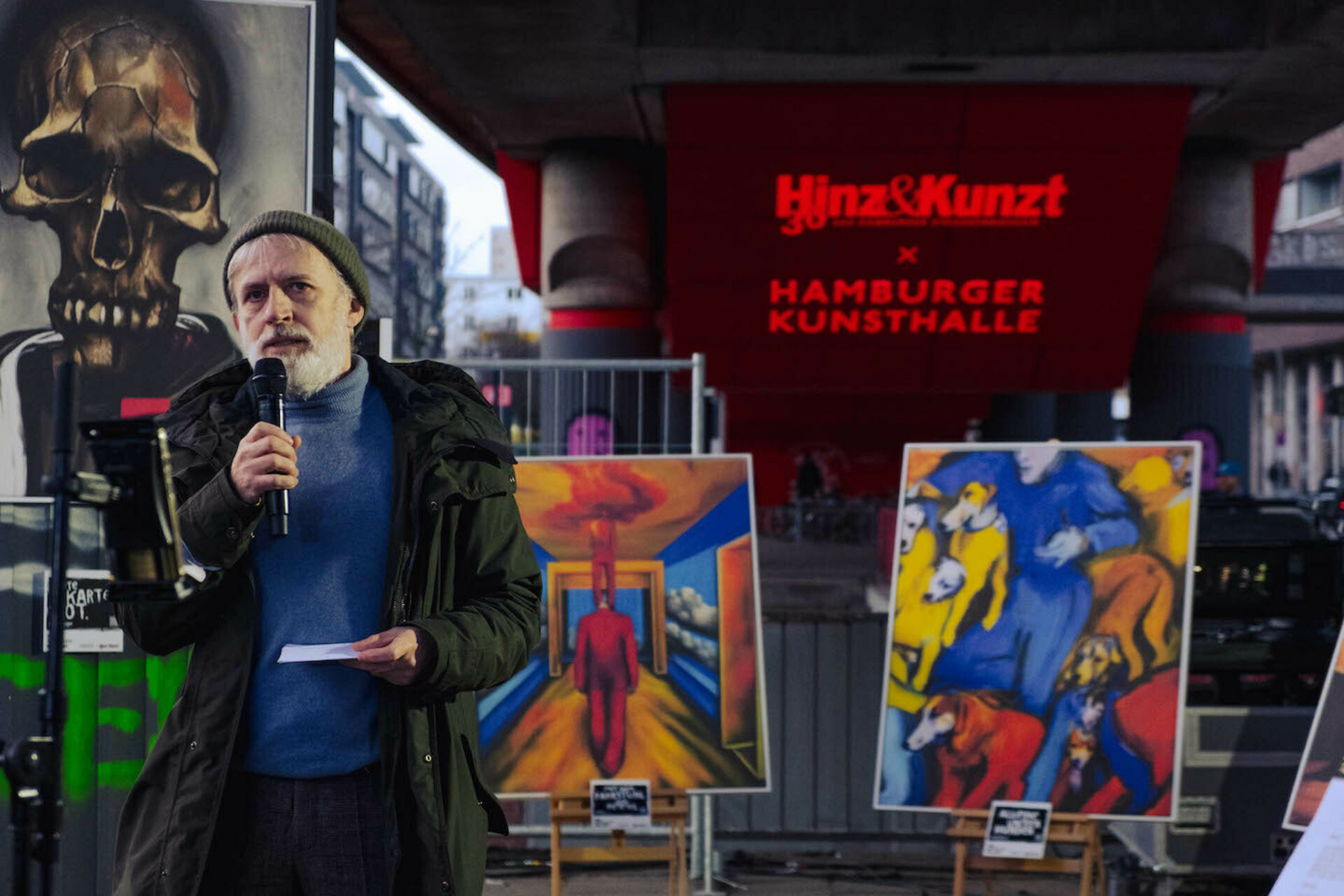 The Homeless Gallery Jörn Sturm (C) fischer Appelt live marketing