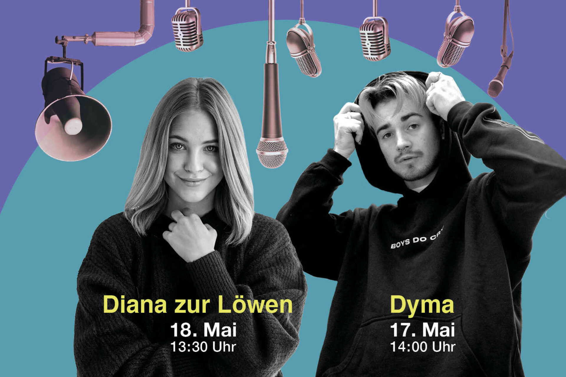 fischerAppelt x OMR Meet & Greet: Dyma und Diana zur Löwen